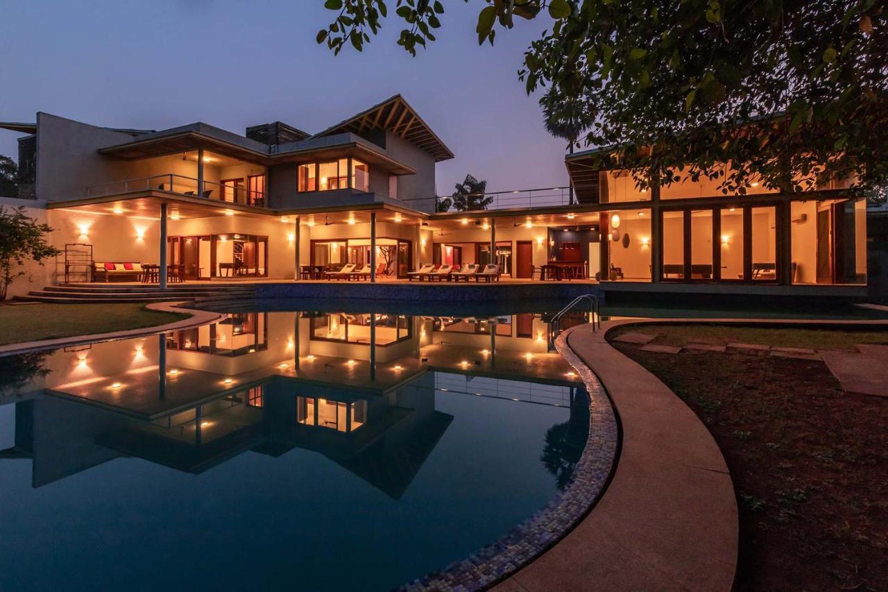 Jay House By Stayvista - Leisure Oasis With Pool, Snooker, Table Tennis & Foosball Fun Alībāg Exteriér fotografie